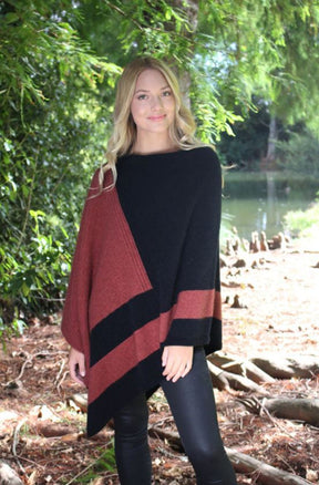 Possum Merino Cosset Poncho