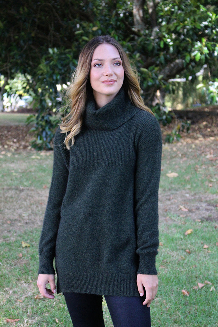 Merino & Possum Women Box Jumper