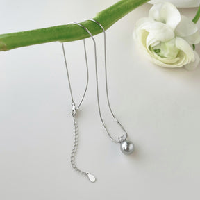 925 Silver Pearl Necklace