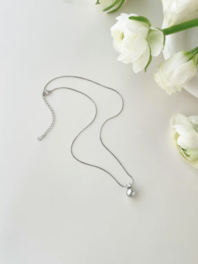 925 Silver Pearl Necklace
