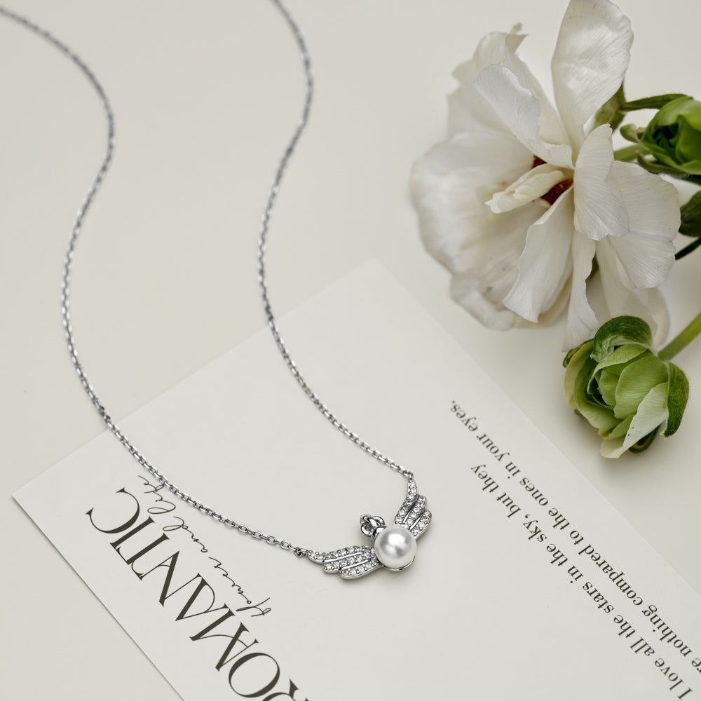 925 Silver Pearl Necklace
