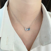 925 Silver Butterfly Necklace