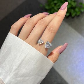 925 Silver Heart Ring 1