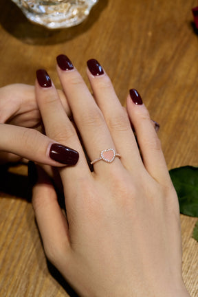 925 Silver Heart Ring