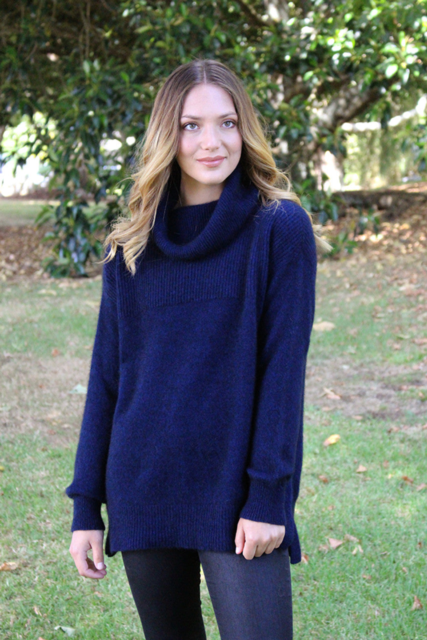 Merino & Possum Women Box Jumper